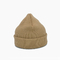 ISO9001 Mũ len màu nâu Logo thêu Mũ mùa đông 58Cm cho người lớn
